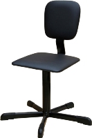 Стул винтовой с прямоугольным сиденьем и прямой формой спинки СтПП-02